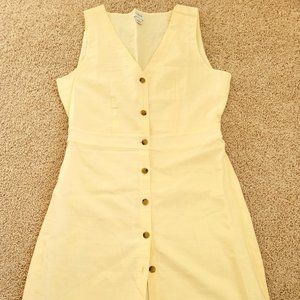 NWOT JCREW Women's Midi Linen / Cotton Summer Dress Size 6